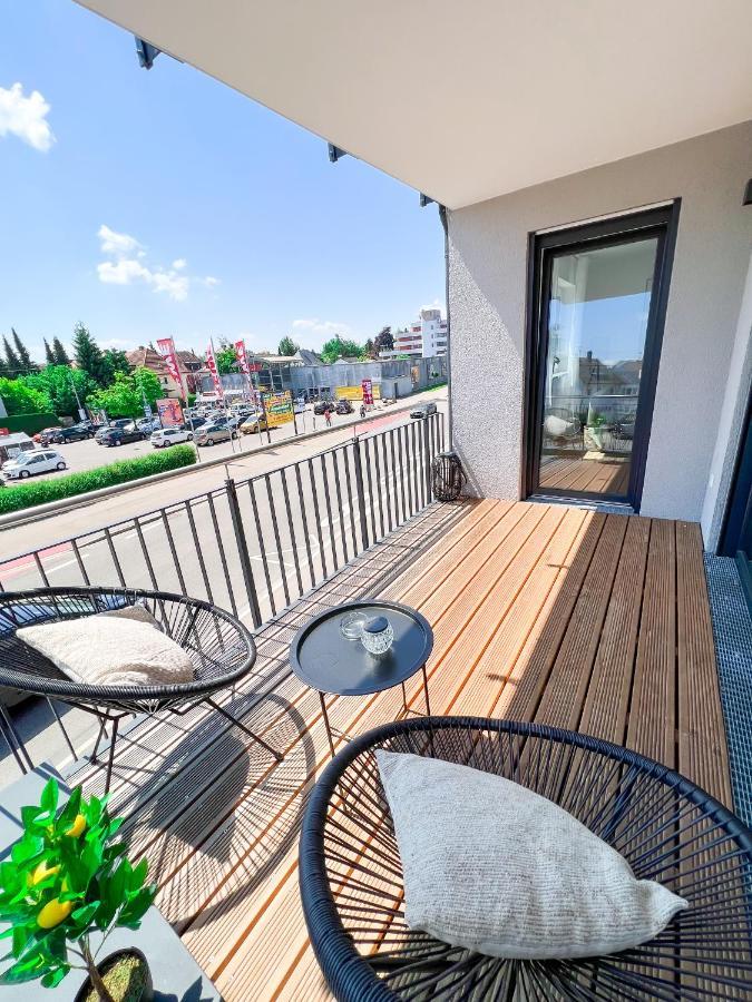 Sunset Club - Suite L Balkon - Kueche - Parkplatz Memmingen Exterior photo